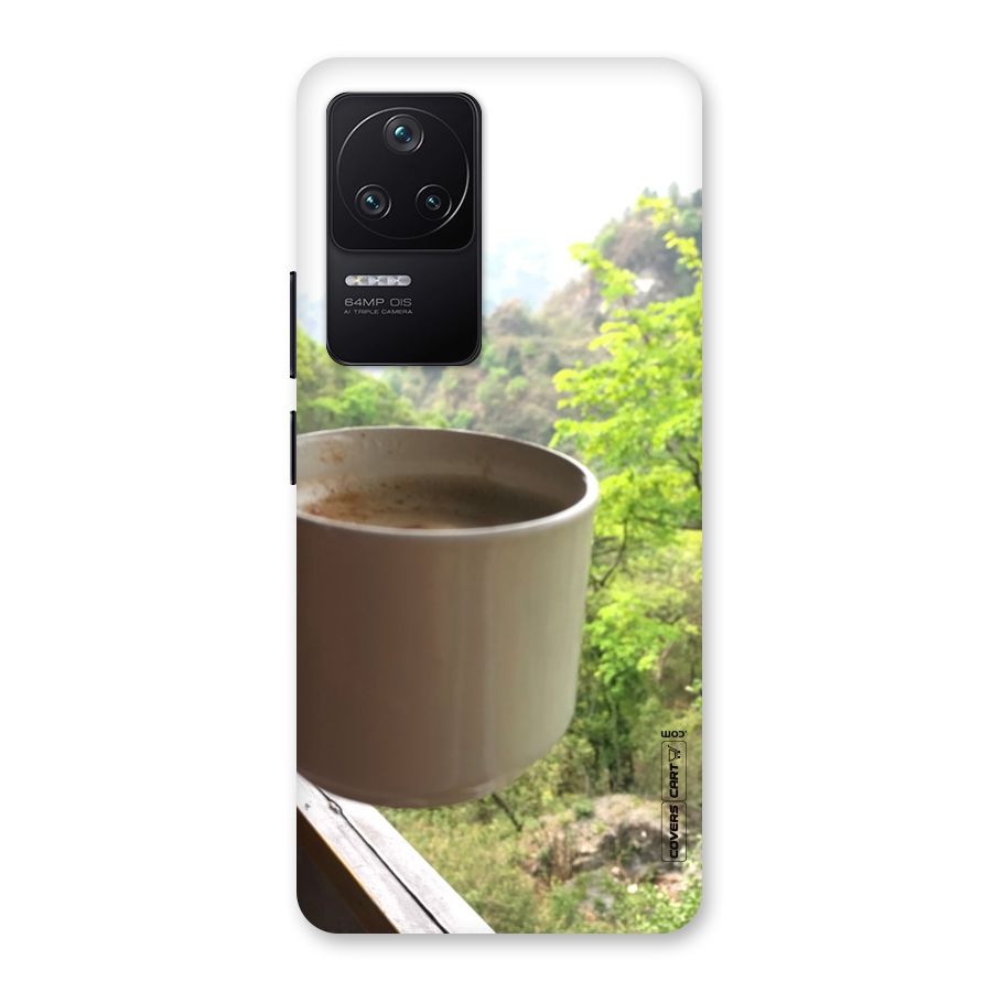 Chai With Mountain View Back Case for Poco F4 5G