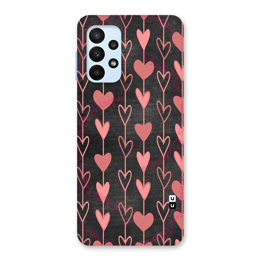 Chain Of Hearts Back Case for Galaxy A23