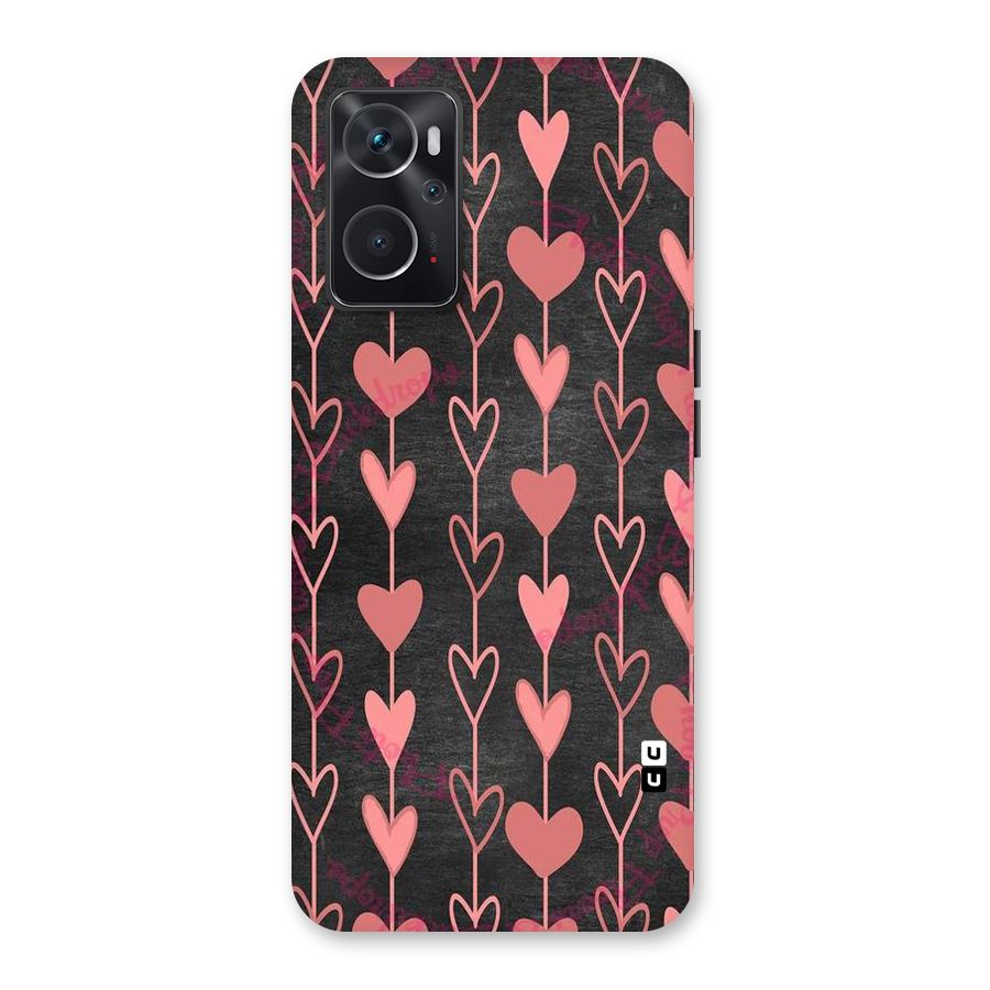 Chain Of Hearts Back Case for Oppo K10 4G