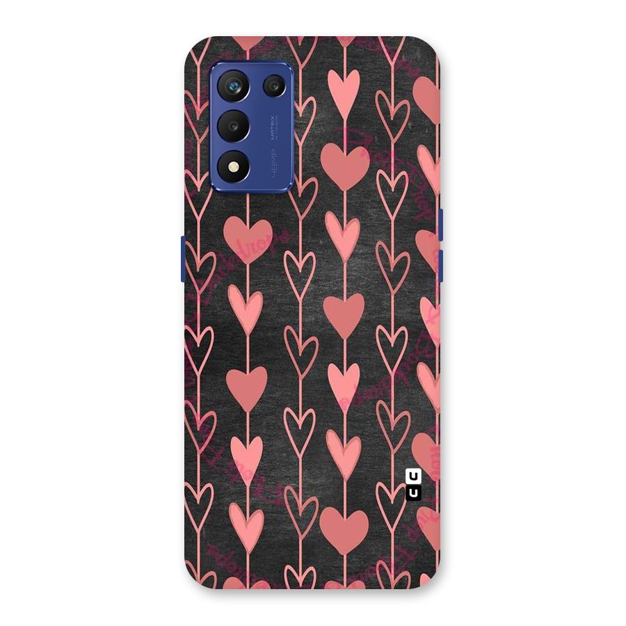 Chain Of Hearts Back Case for Realme 9 5G Speed