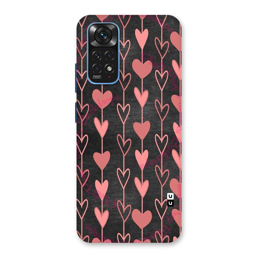 Chain Of Hearts Back Case for Redmi Note 11S