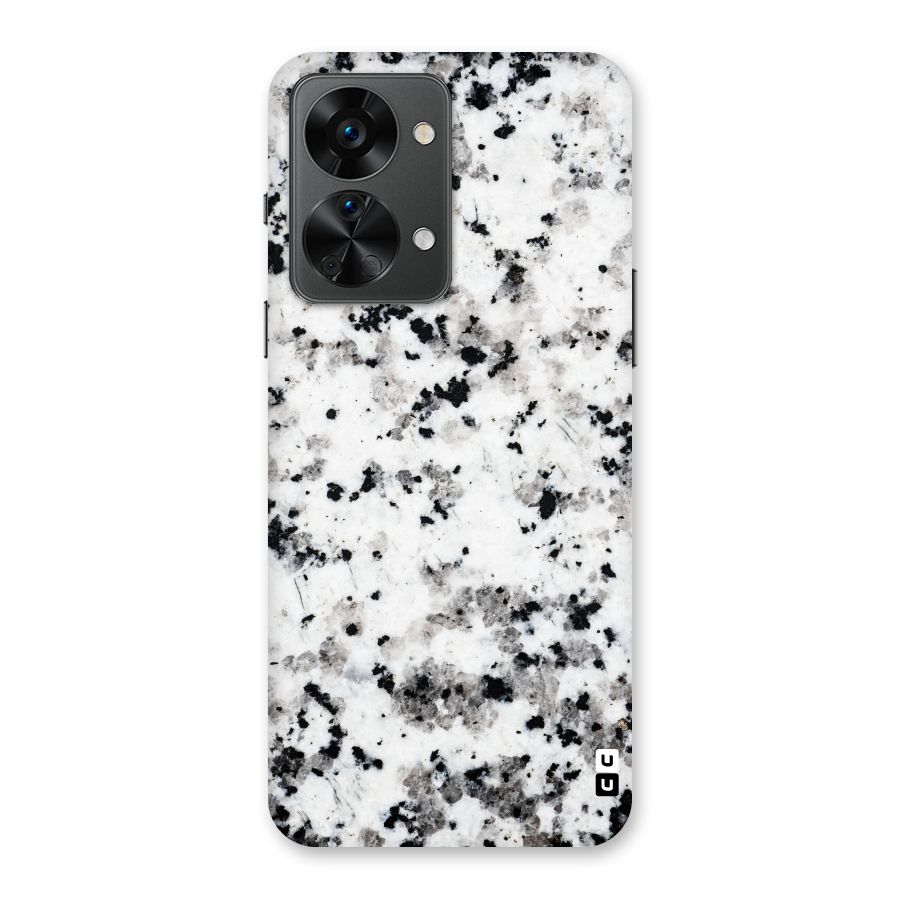 Charcoal Spots Marble Back Case for OnePlus Nord 2T