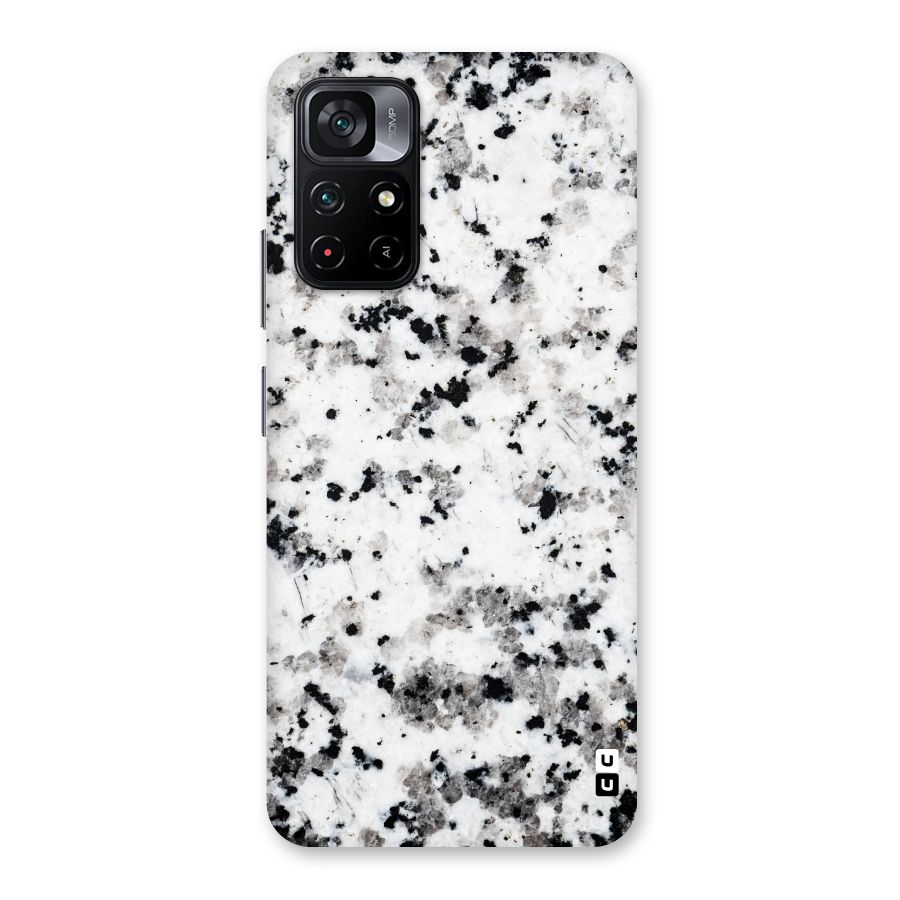 Charcoal Spots Marble Back Case for Poco M4 Pro 5G