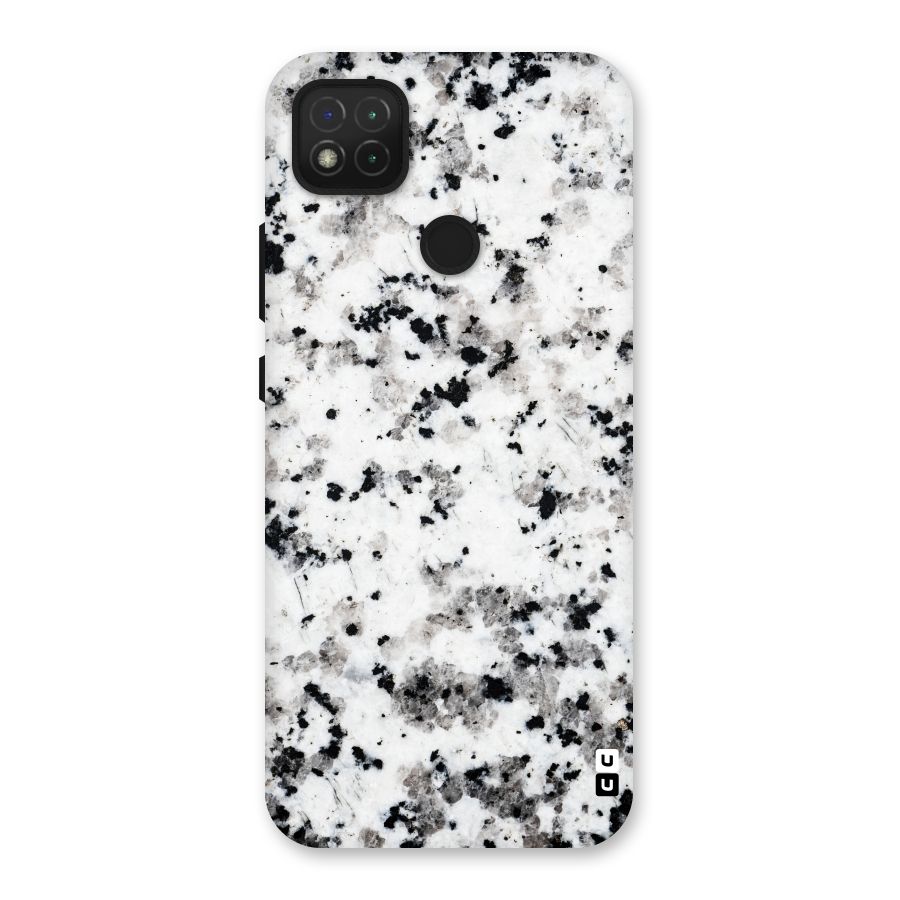 Charcoal Spots Marble Back Case for Redmi 9 Activ