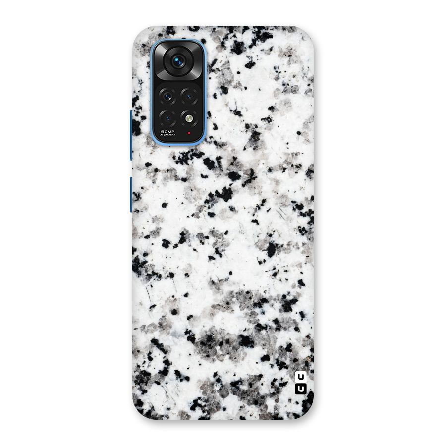 Charcoal Spots Marble Back Case for Redmi Note 11S