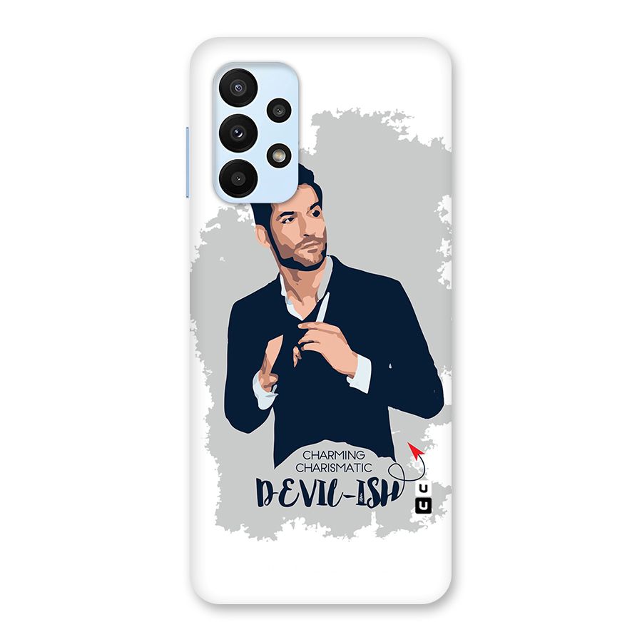 Charming Charismatic Lucifer Back Case for Galaxy A23