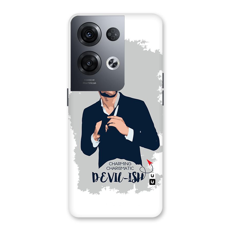 Charming Charismatic Lucifer Back Case for Oppo Reno8 Pro 5G
