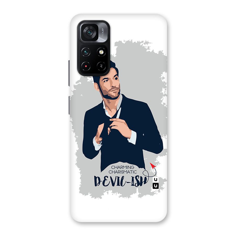 Charming Charismatic Lucifer Back Case for Poco M4 Pro 5G