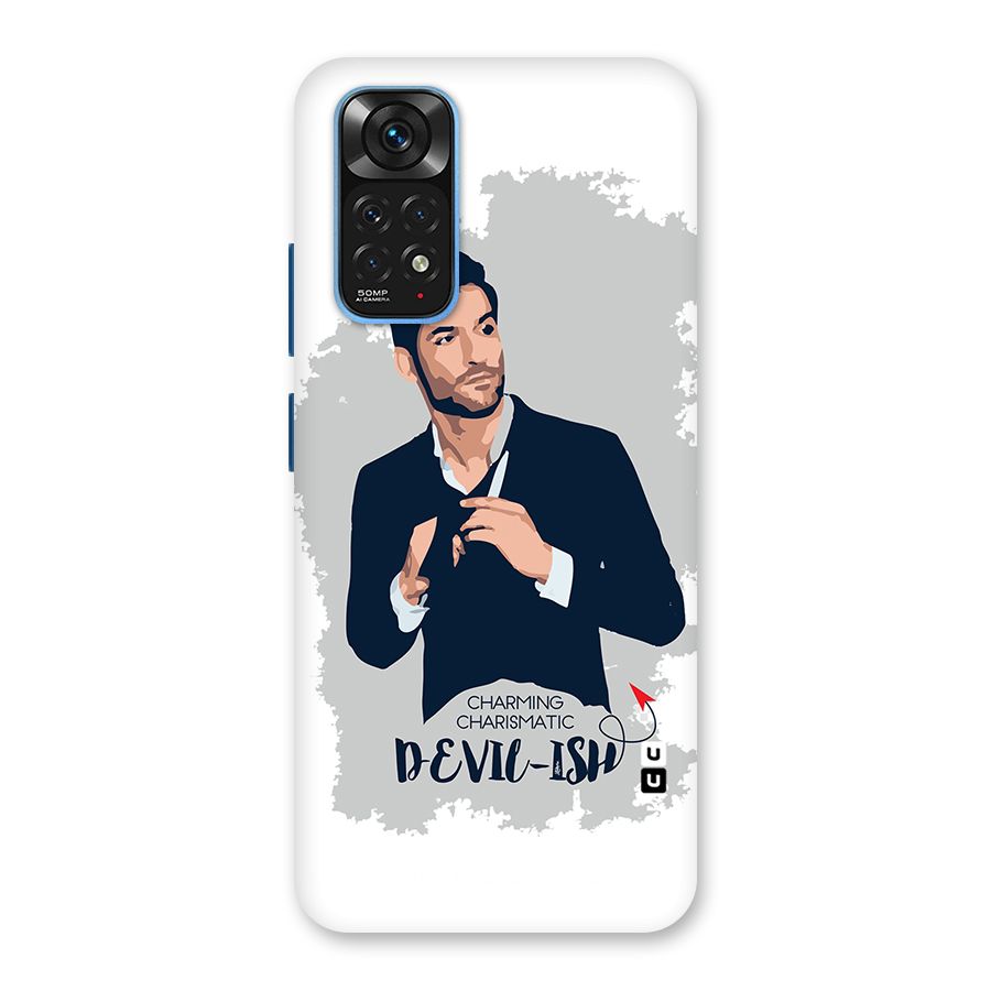 Charming Charismatic Lucifer Back Case for Redmi Note 11S