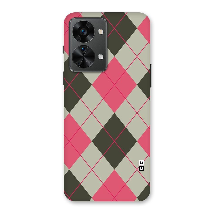 Check And Lines Back Case for OnePlus Nord 2T