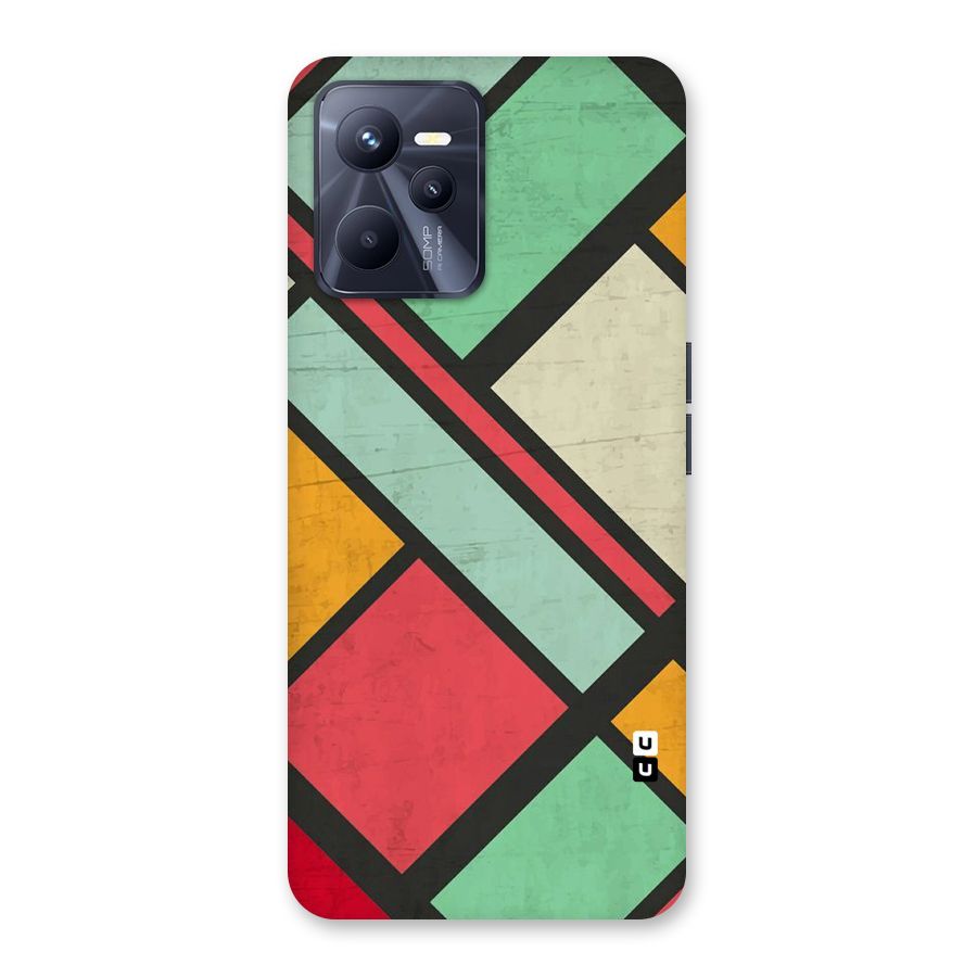 Check Colors Back Case for Realme C35