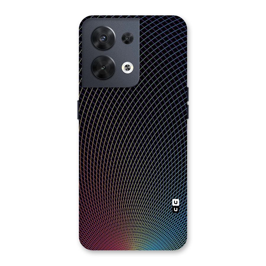 Check Swirls Back Case for Oppo Reno8 5G