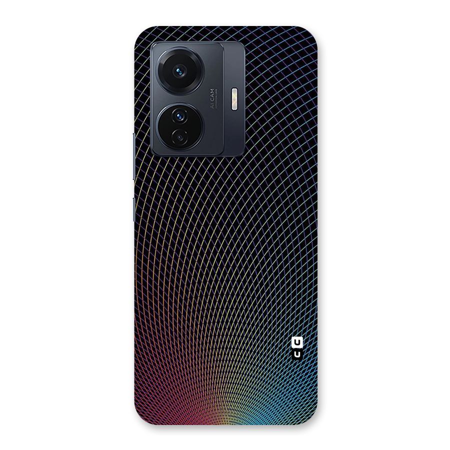 Check Swirls Back Case for Vivo T1 Pro