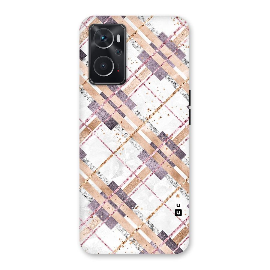 Check Trouble Back Case for Oppo K10 4G