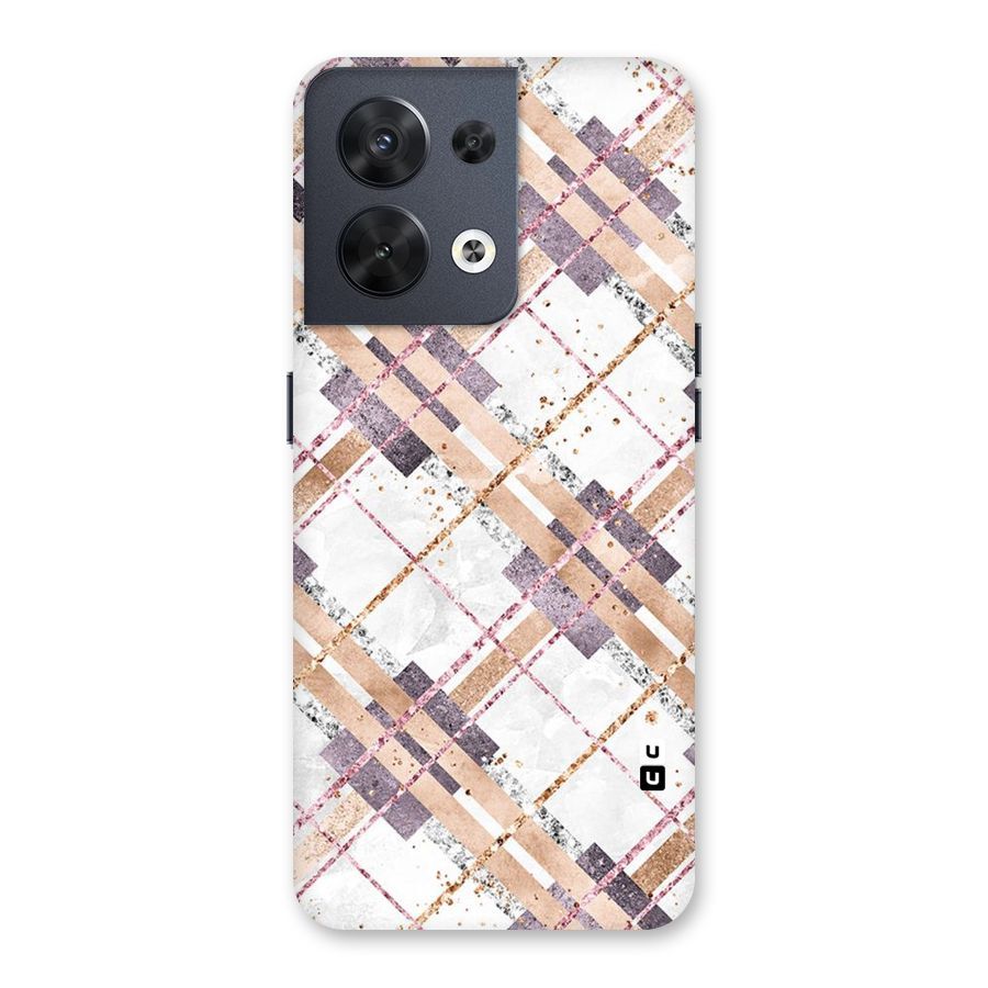Check Trouble Back Case for Oppo Reno8 5G