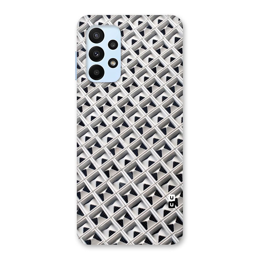 Check White Design Back Case for Galaxy A23