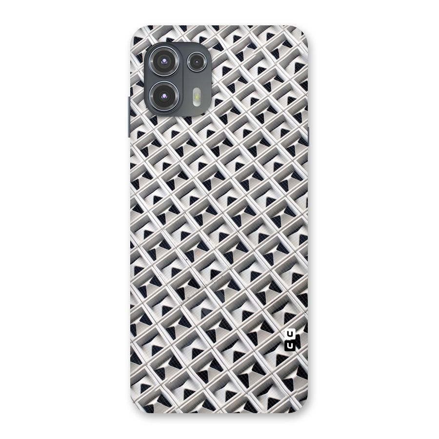 Check White Design Back Case for Motorola Edge 20 Fusion