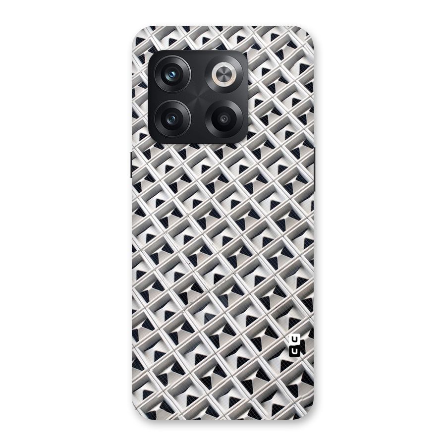 Check White Design Back Case for OnePlus 10T