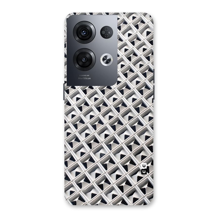 Check White Design Back Case for Oppo Reno8 Pro 5G