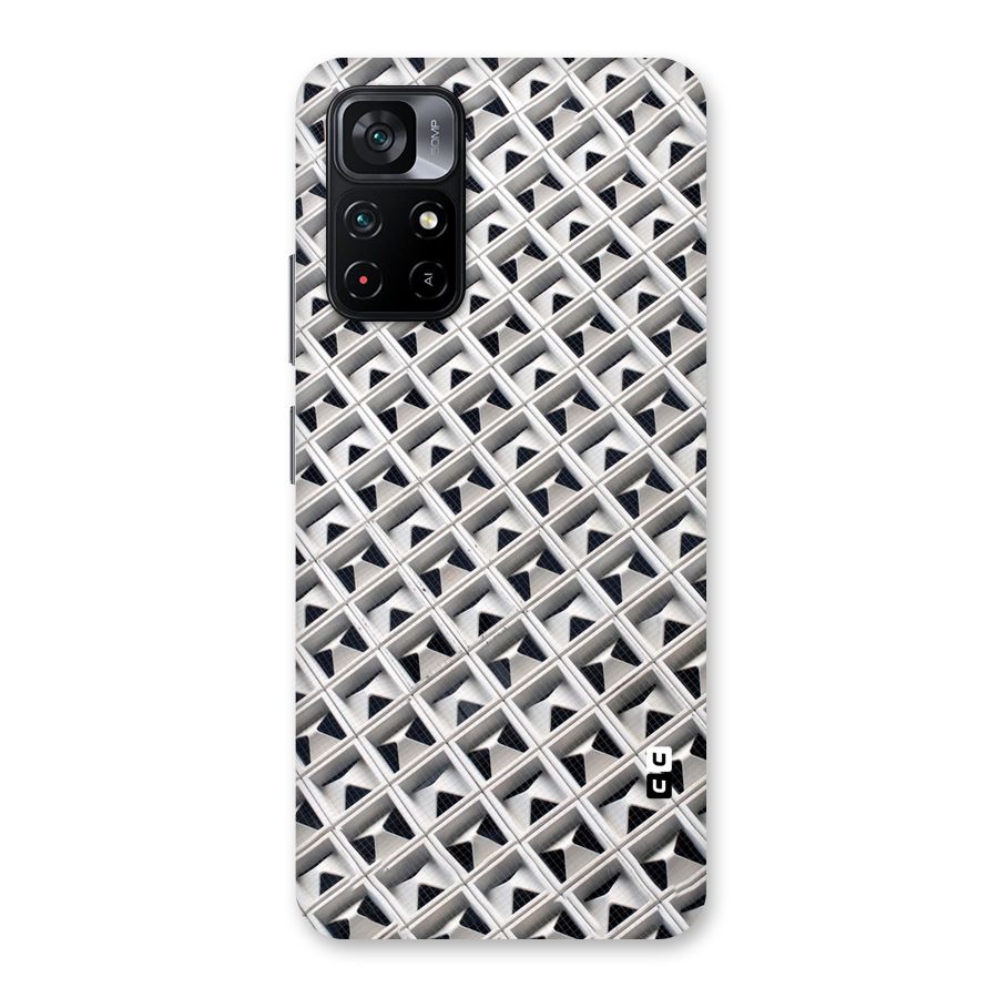 Check White Design Back Case for Poco M4 Pro 5G