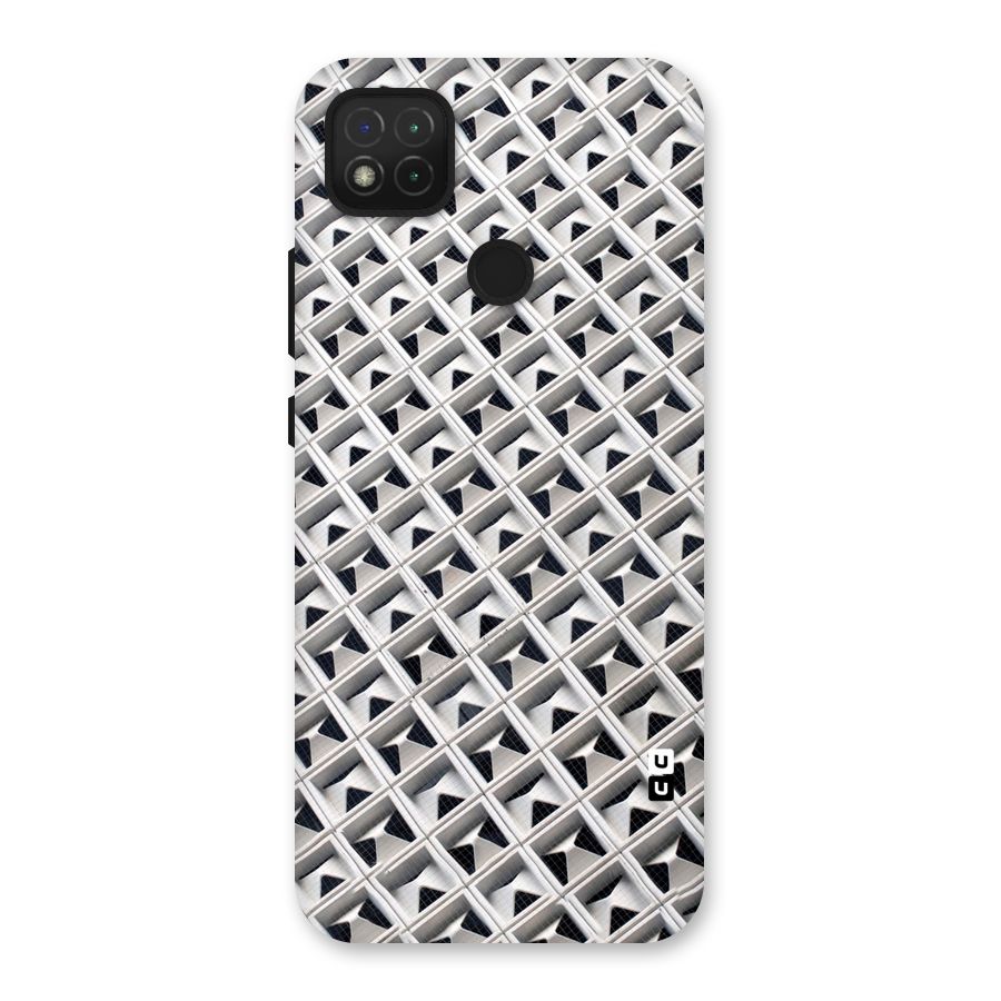 Check White Design Back Case for Redmi 9 Activ