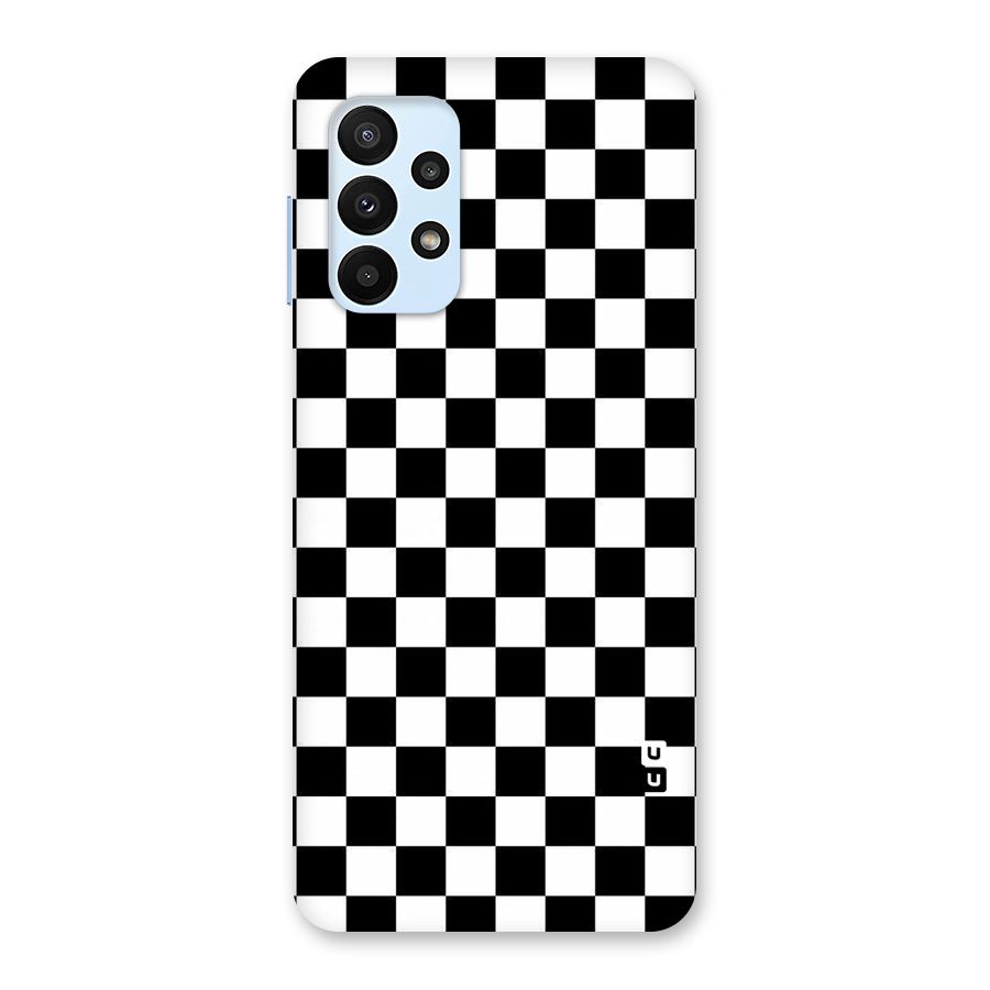 Checkerboard Back Case for Galaxy A23