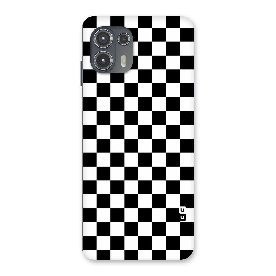 Checkerboard Back Case for Motorola Edge 20 Fusion