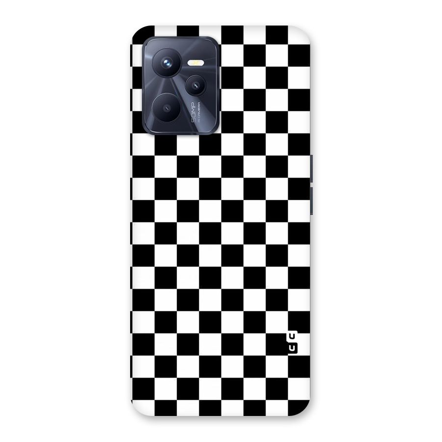 Checkerboard Back Case for Realme C35