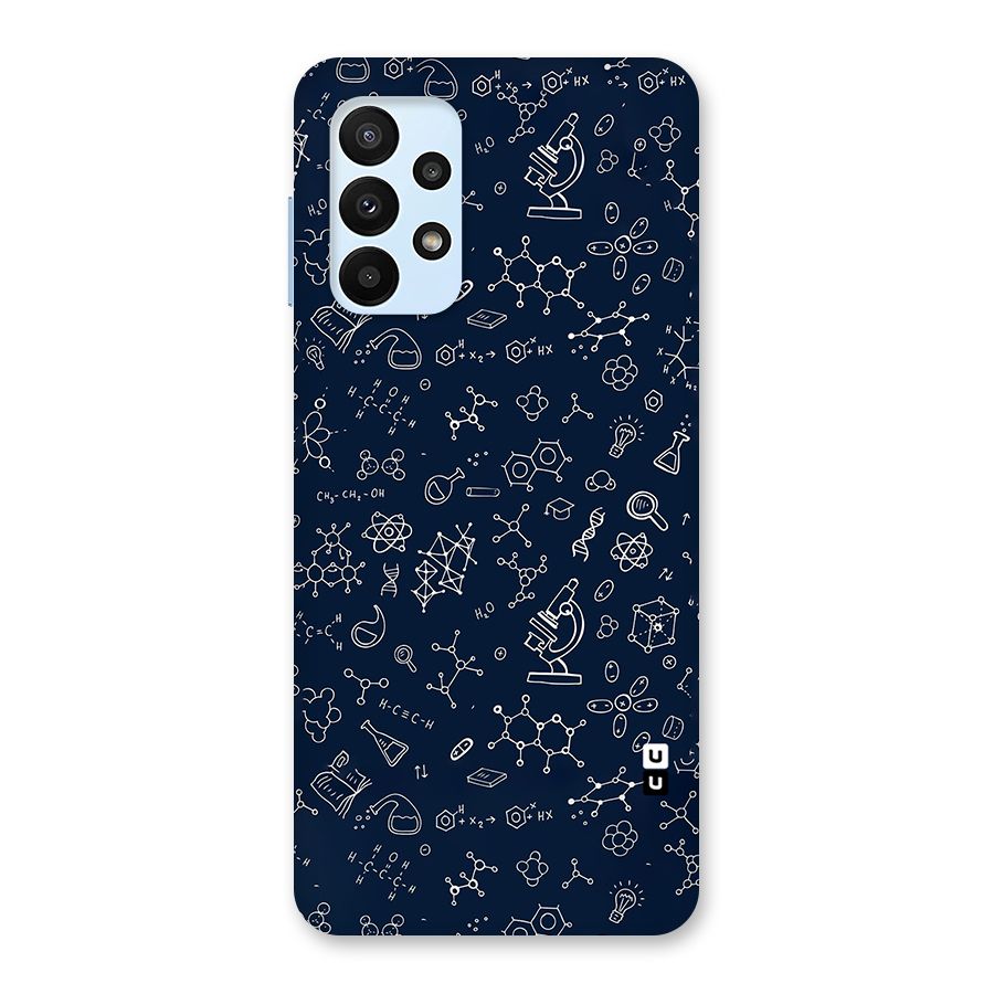 Chemistry Doodle Art Back Case for Galaxy A23