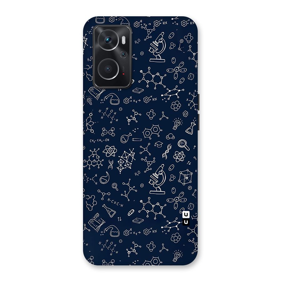 Chemistry Doodle Art Back Case for Oppo K10 4G