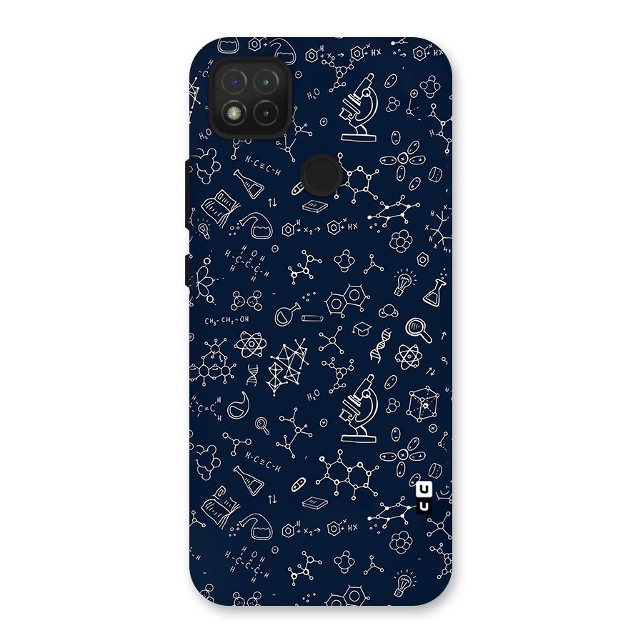 Chemistry Doodle Art Back Case for Redmi 9 Activ