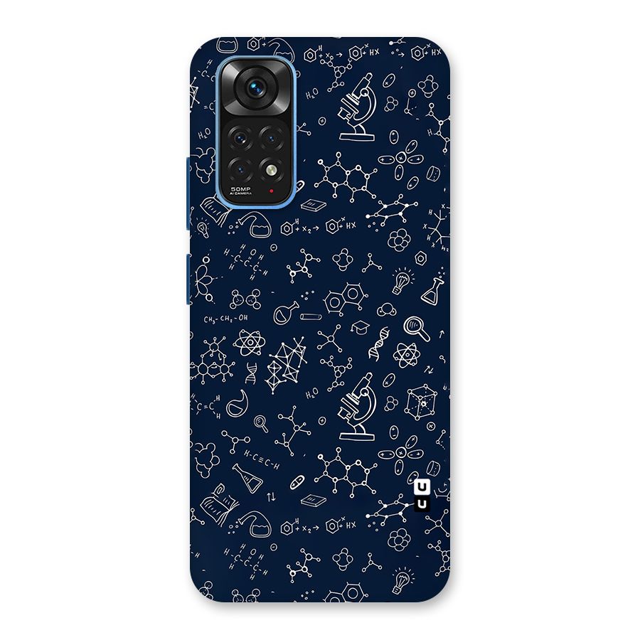 Chemistry Doodle Art Back Case for Redmi Note 11S