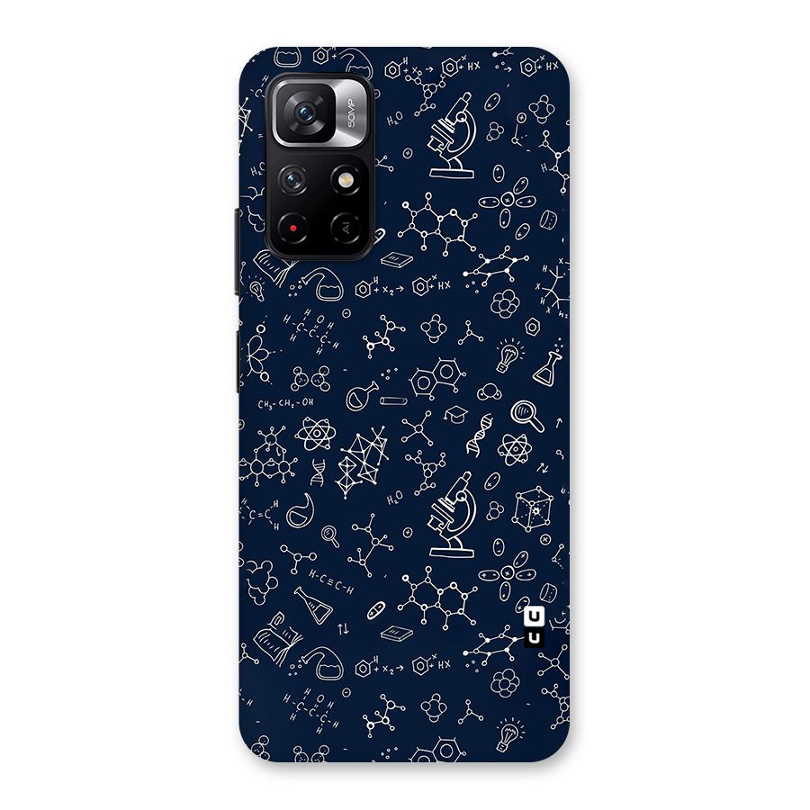 Chemistry Doodle Art Back Case for Redmi Note 11T 5G