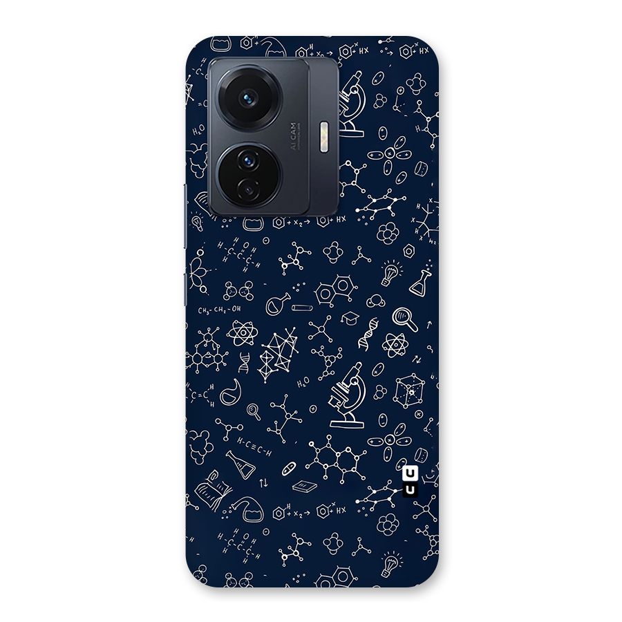 Chemistry Doodle Art Back Case for Vivo T1 Pro