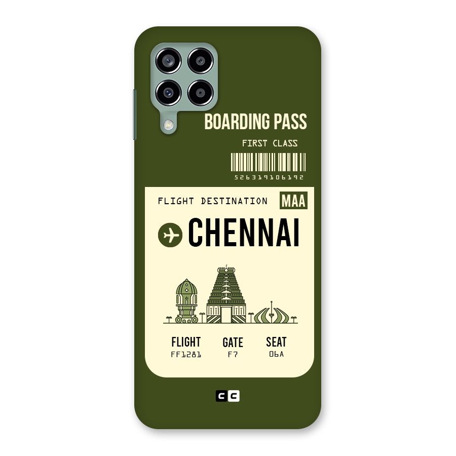 Chennai Boarding Pass Back Case for Galaxy M33