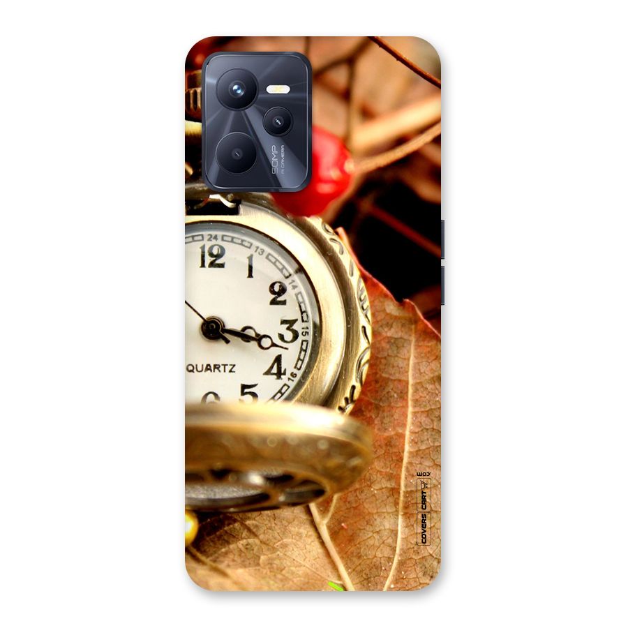 Cherry And Clock Back Case for Realme C35