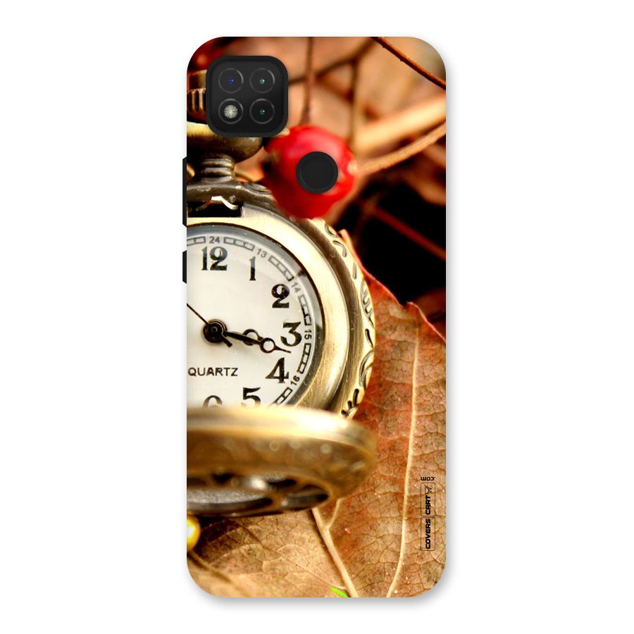 Cherry And Clock Back Case for Redmi 9 Activ