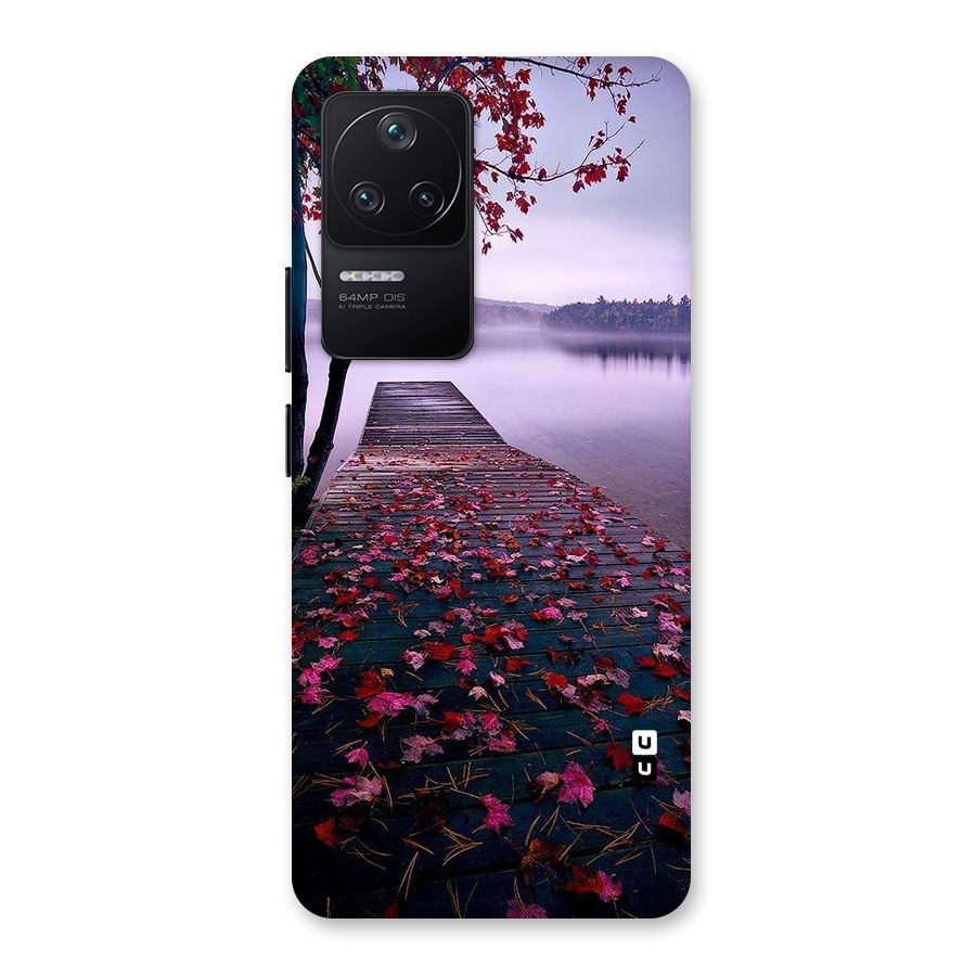 Cherry Blossom Dock Back Case for Poco F4 5G