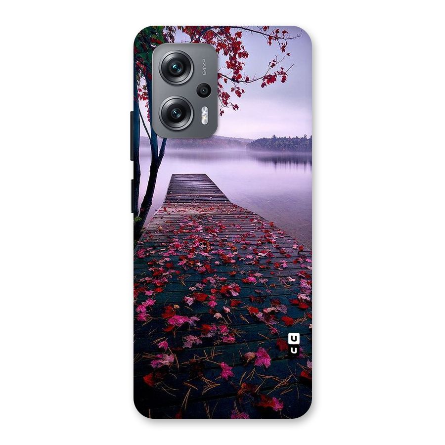 Cherry Blossom Dock Back Case for Redmi K50i