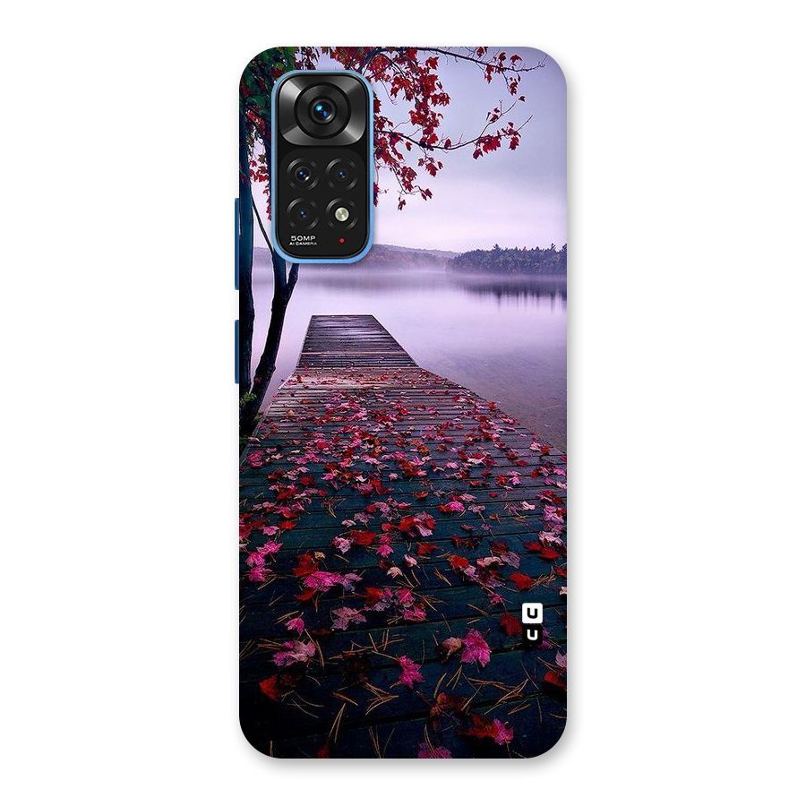 Cherry Blossom Dock Back Case for Redmi Note 11S