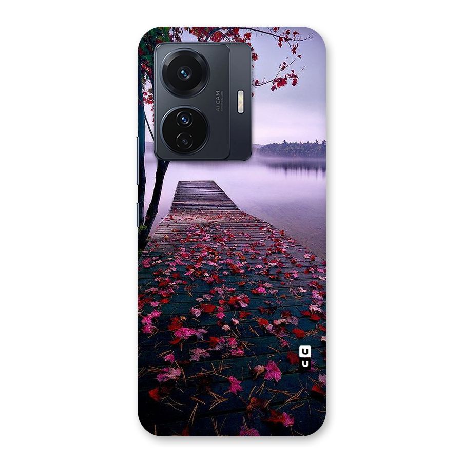 Cherry Blossom Dock Back Case for Vivo T1 Pro