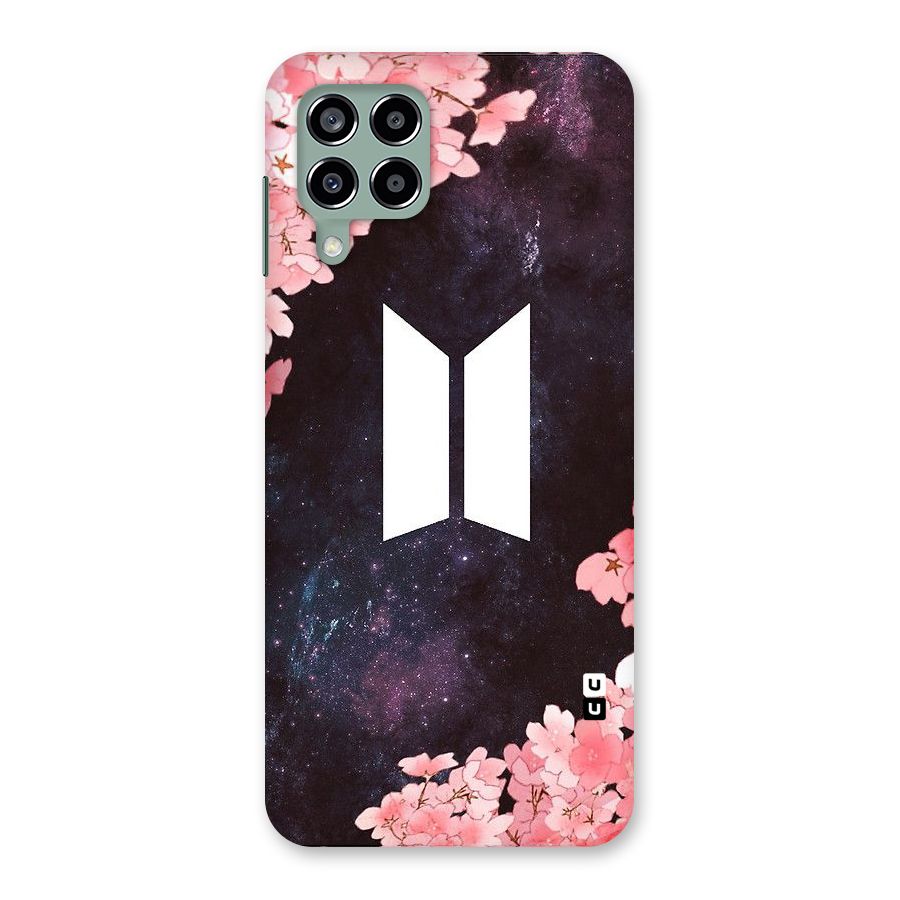 Cherry Blossom Pause Design Back Case for Galaxy M33
