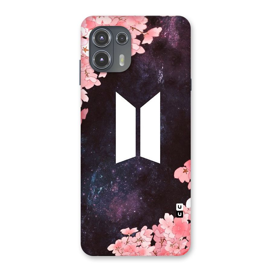 Cherry Blossom Pause Design Back Case for Motorola Edge 20 Fusion