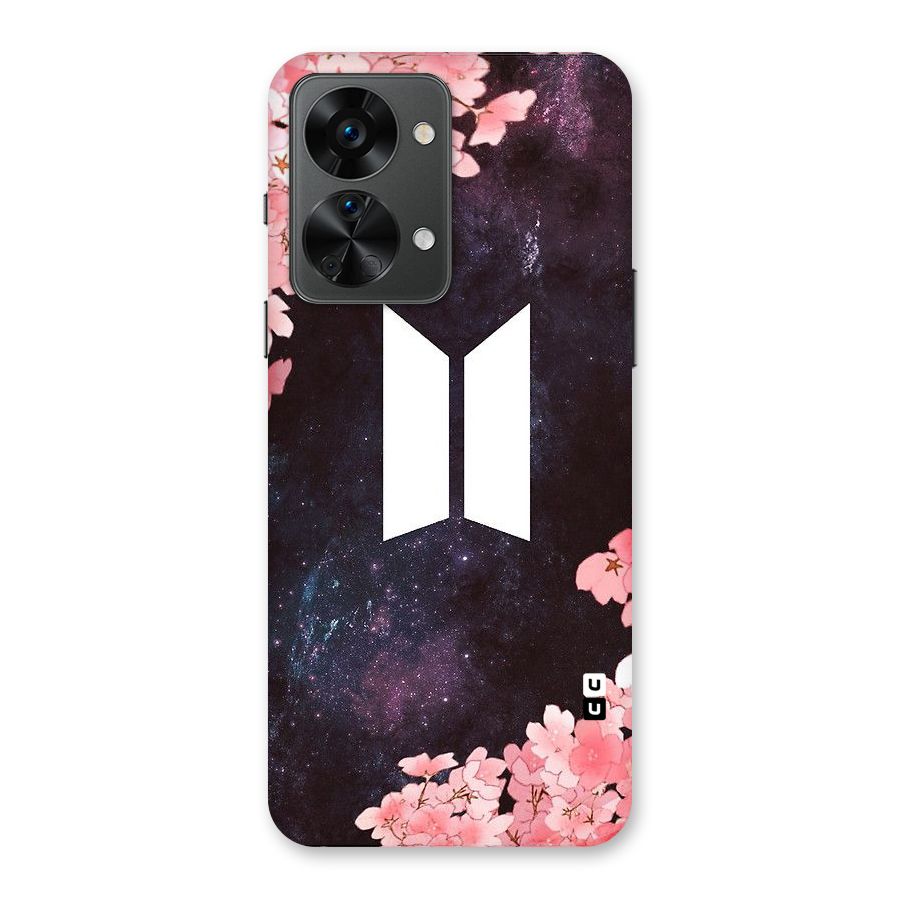 Cherry Blossom Pause Design Back Case for OnePlus Nord 2T