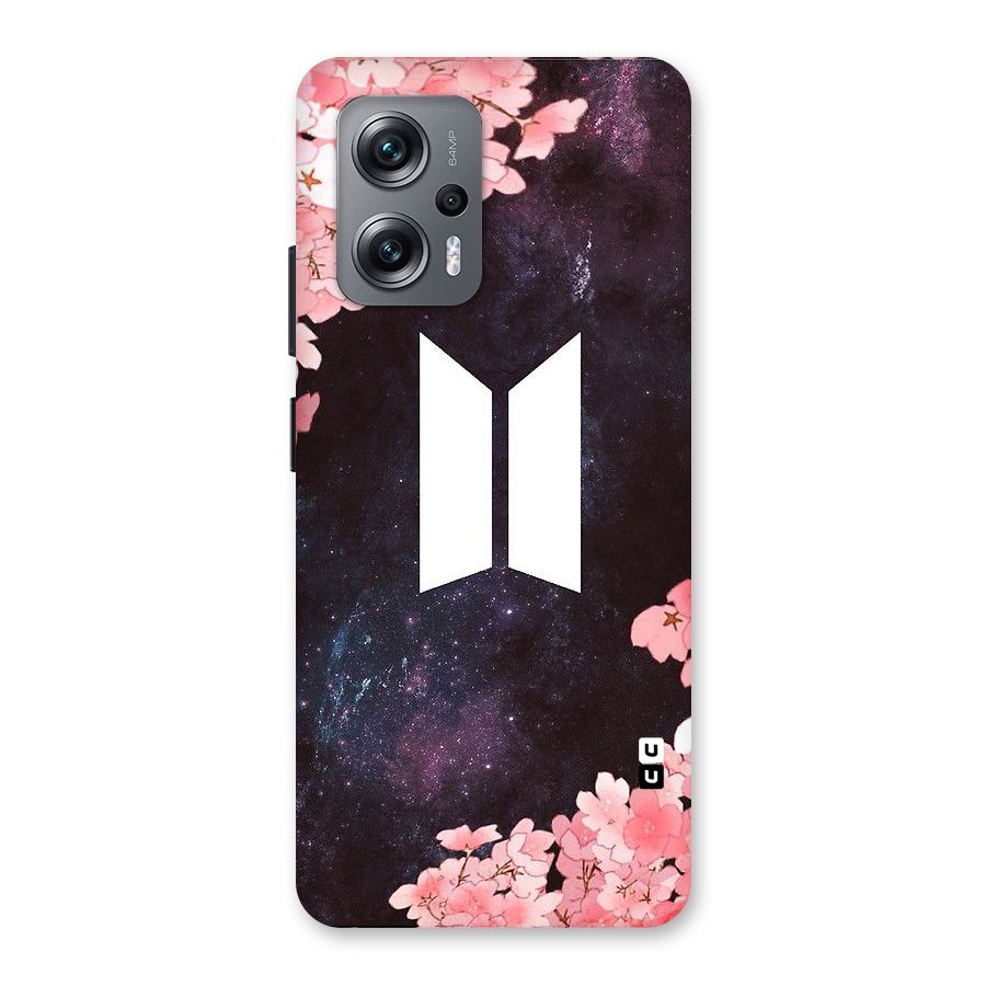 Cherry Blossom Pause Design Back Case for Redmi K50i