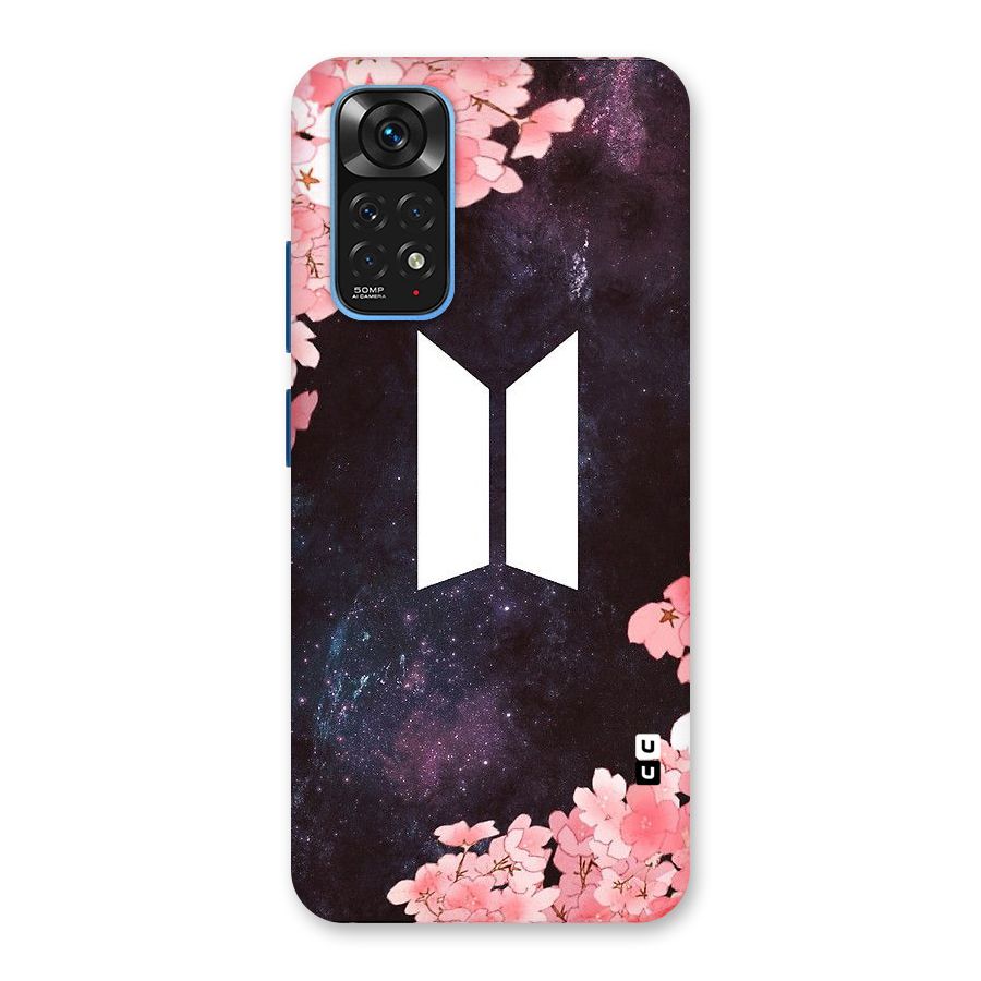 Cherry Blossom Pause Design Back Case for Redmi Note 11S