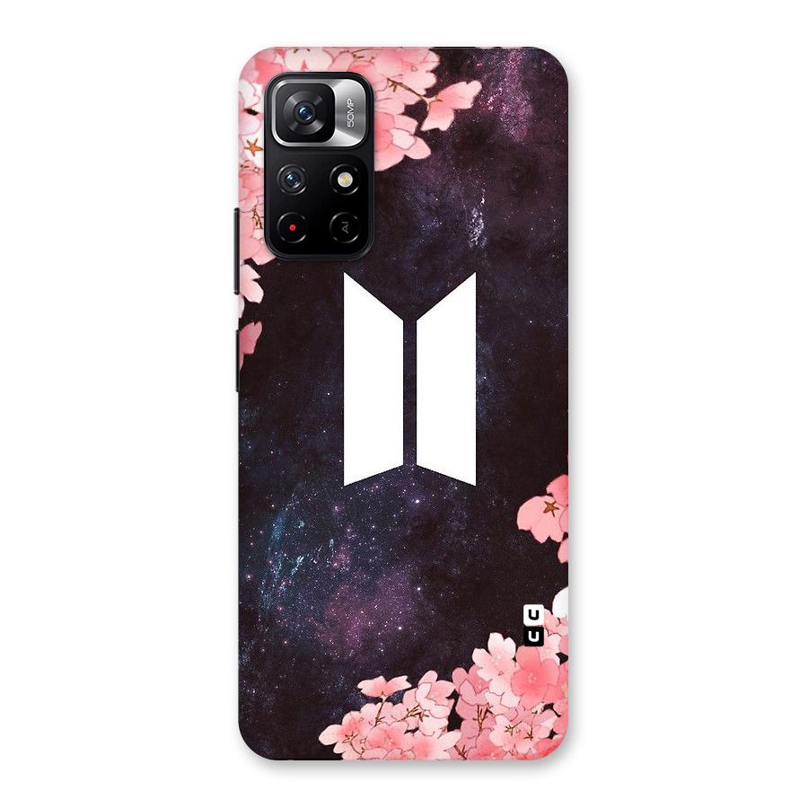 Cherry Blossom Pause Design Back Case for Redmi Note 11T 5G