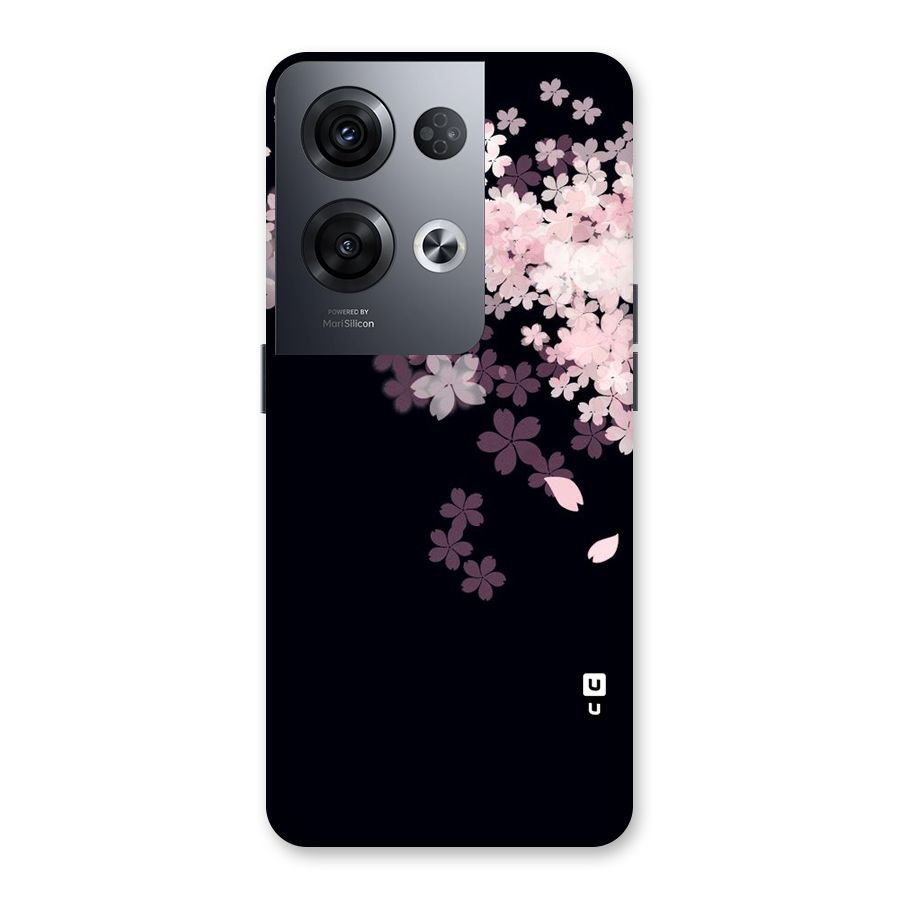 Cherry Flowers Pink Back Case for Oppo Reno8 Pro 5G