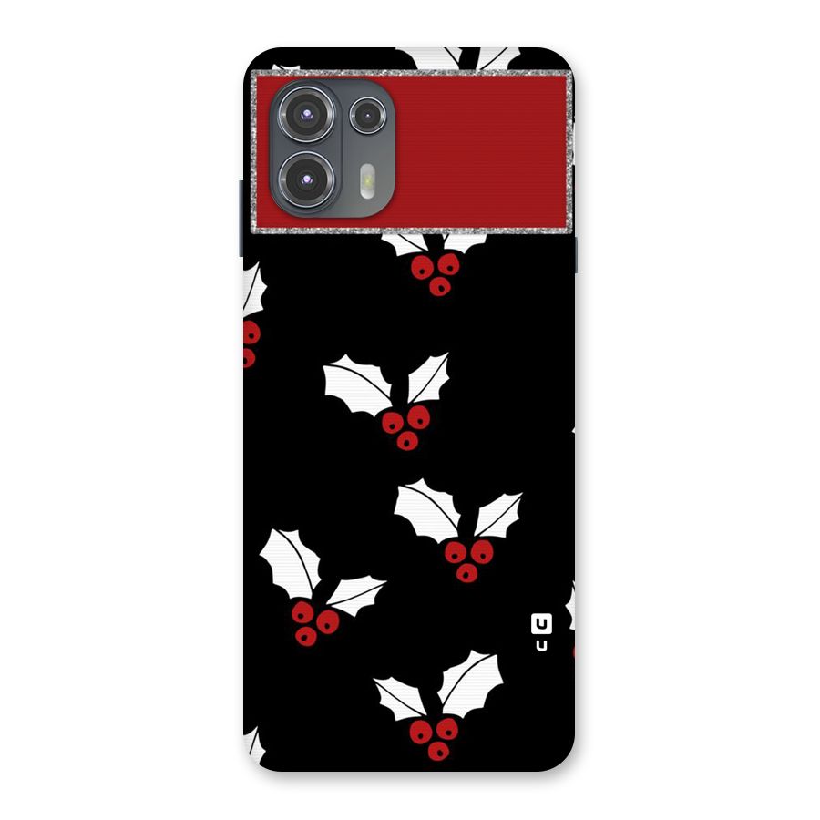 Cherry Leaf Design Back Case for Motorola Edge 20 Fusion
