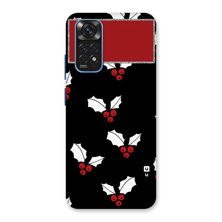 Cherry Leaf Design Back Case for Redmi Note 11S